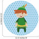 Peter Pan Theme Elements Wall Decal