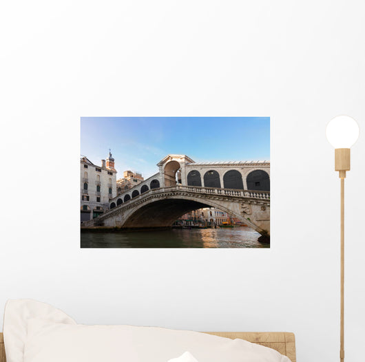 Rialto Bridge Venice Italy Wall Decal