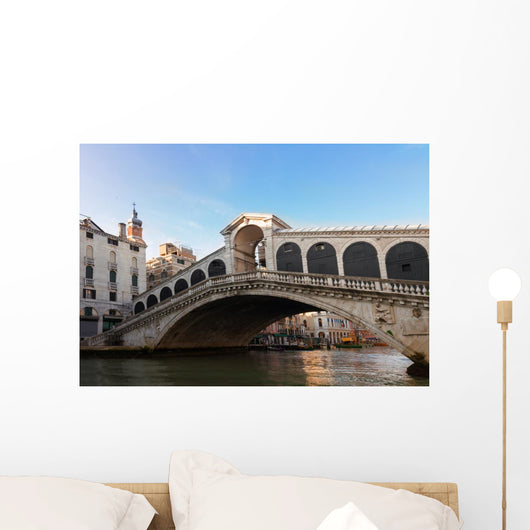 Rialto Bridge Venice Italy Wall Decal