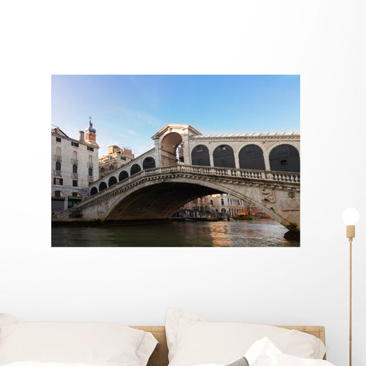 Rialto Bridge Venice Italy Wall Decal
