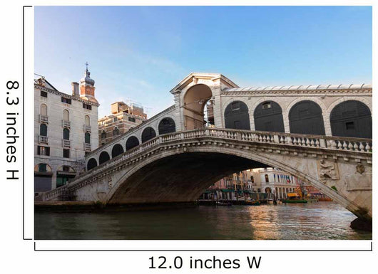 Rialto Bridge Venice Italy Wall Decal