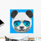 Hand Drawn Portrait Panda Wall Decal