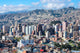 Cityscape La Paz Bolivia Wall Decal