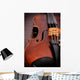 Classic Old Violin Wall Decal