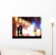 Couple Kissing Neon Wall Decal