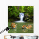 Siberian Tigers Water Wall Decal