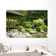 Green Oriental Garden Wall Decal