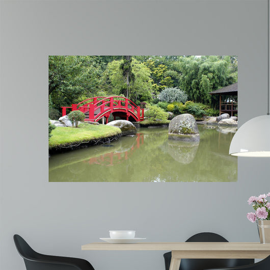 Oriental Garden Wall Decal