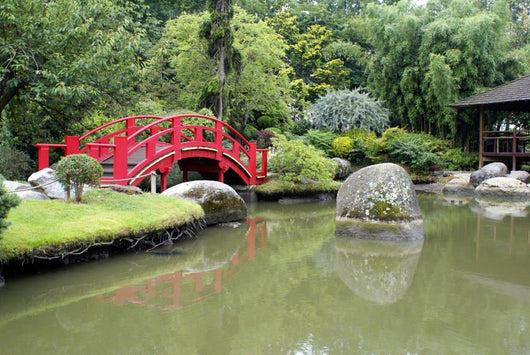 Oriental Garden Wall Decal