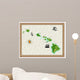 Historical Map Hawaii Wall Decal