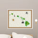 Historical Map Hawaii Wall Decal