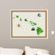 Historical Map Hawaii Wall Decal