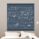 Math Education Handwritten Formulas Wall Decal
