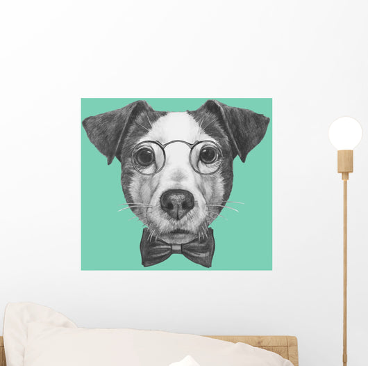 Hand Drawn Portrait Jack Wall Decal