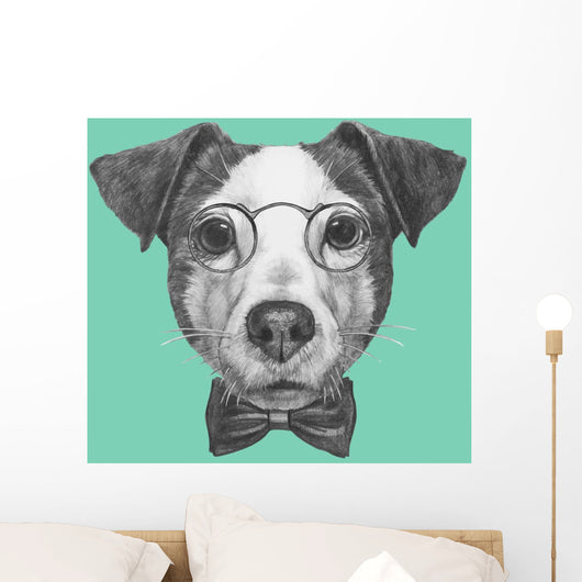 Hand Drawn Portrait Jack Wall Decal