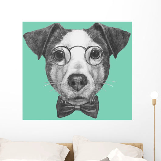 Hand Drawn Portrait Jack Wall Decal