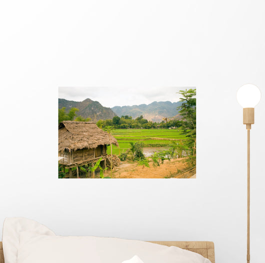 House Mountains Wall Decal