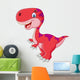Cartoon Happy Dinosaur Wall Decal