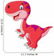 Cartoon Happy Dinosaur Wall Decal