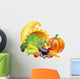 Cornucopia Illustration Wall Decal