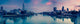 London and Thames Twilight Wall Decal