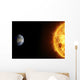 Earth and Sun Wall Decal