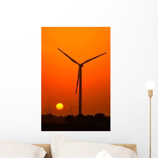 Wind- Oder Sonnenenergie Wall Decal