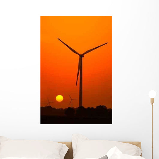 Wind- Oder Sonnenenergie Wall Decal