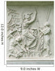 Berlin Bas Relief Apollo Wall Decal