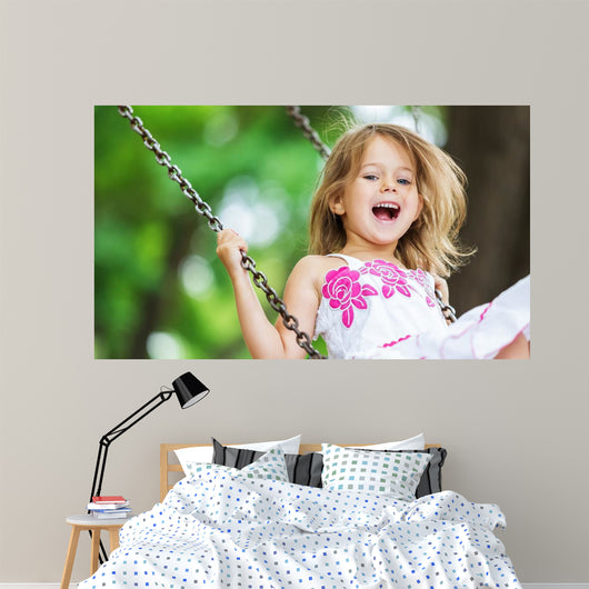 Child Playing Playground Wall Decal