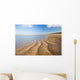 Tide Marks Deserted Beach Wall Decal