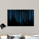 Black Blue Binary Code Wall Decal