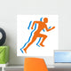 Men Jogging Wall Decal