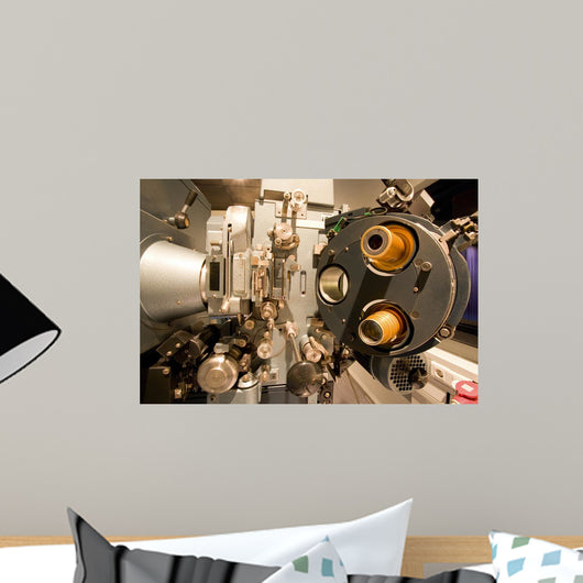 Old Movie Projector Wall Decal