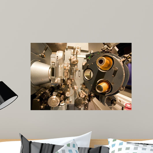 Old Movie Projector Wall Decal