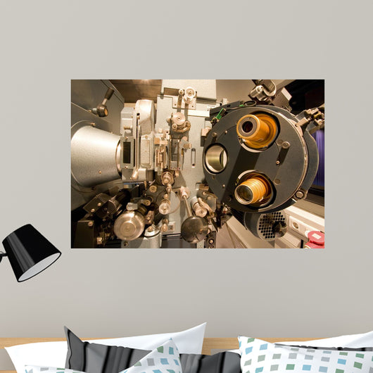 Old Movie Projector Wall Decal