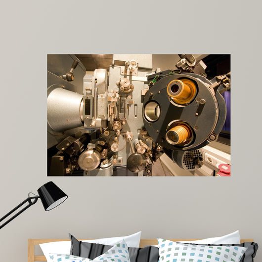 Old Movie Projector Wall Decal