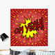 Oh Yeah Comic Speech Wall Decal