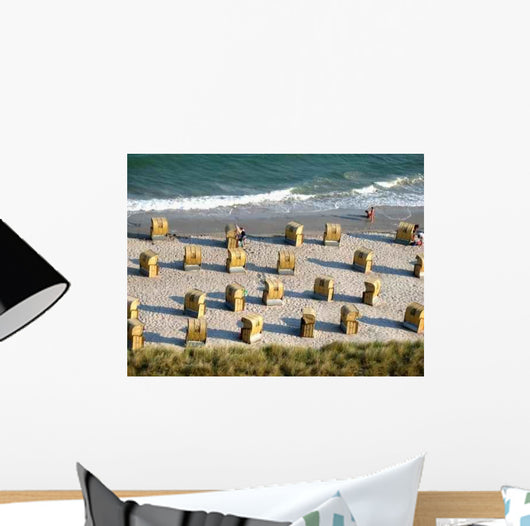 Beach Chairs Wall Decal