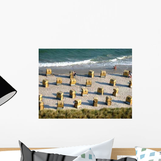 Beach Chairs Wall Decal