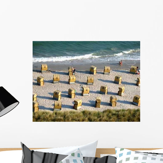 Beach Chairs Wall Decal