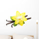 Vanilla Bean Flower Wall Decal