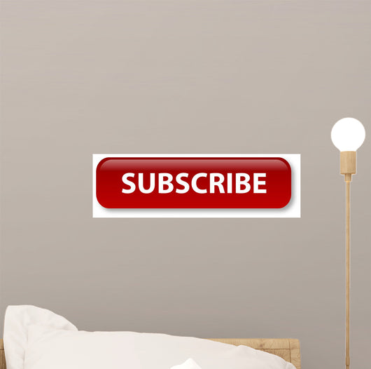 Subscribe Wall Decal
