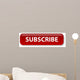 Subscribe Wall Decal