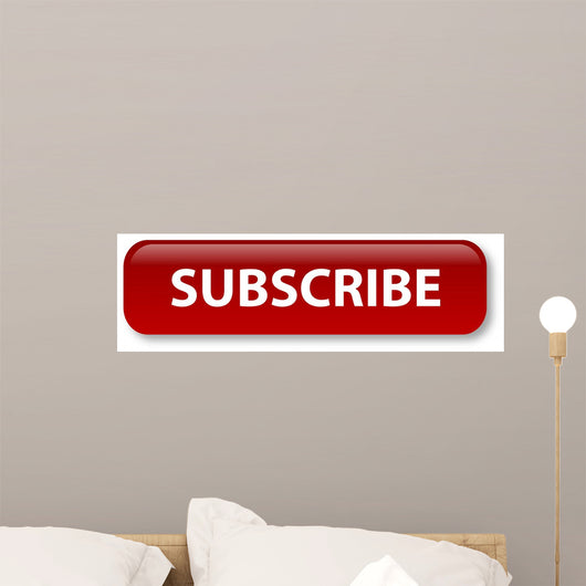 Subscribe Wall Decal