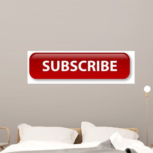 Subscribe Wall Decal
