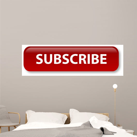 Subscribe Wall Decal