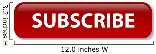 Subscribe Wall Decal