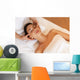 Beautiful Young Woman Getting Wall Decal