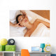 Beautiful Young Woman Getting Wall Decal